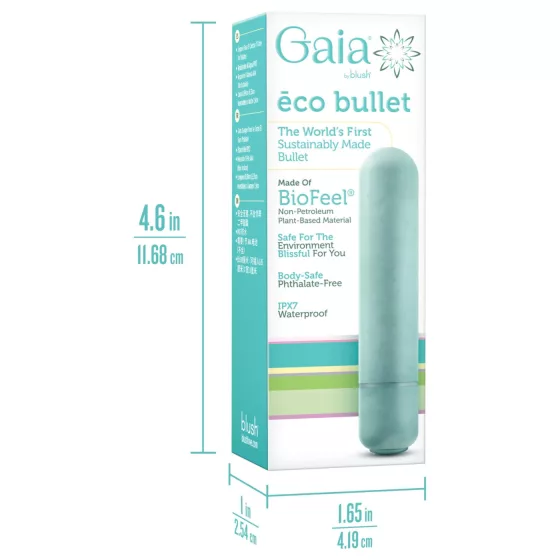 Gaia Eco M - ekologický tyčový vibrátor (tyrkysový) - střední