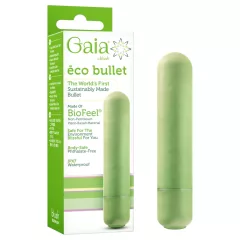   Gaia Eco - vibrátor - ekologický, střední velikost - zelený