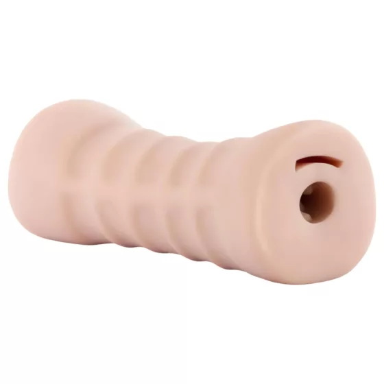M for Men Ashley - masturbátor s vibrací - real feel - tělová