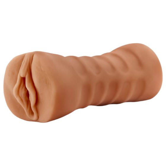 M For Men Sofia - vibrační umělá vagína (přírodní)