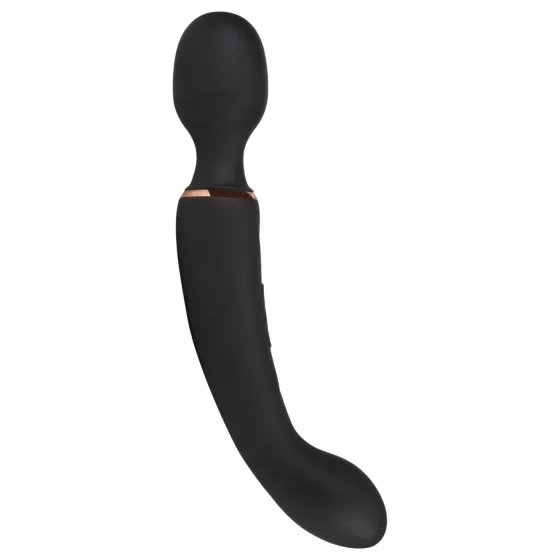 Blush Lush - 2 v 1 wand a G‑bod vibrátor (černý)