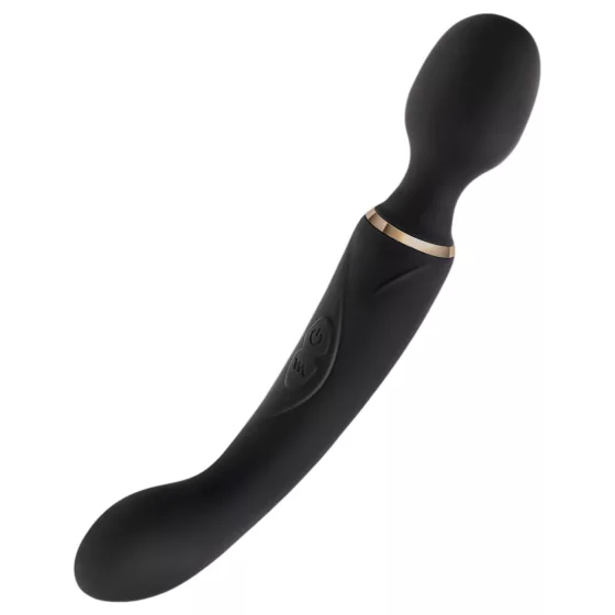 Blush Lush - 2 v 1 wand a G‑bod vibrátor (černý)