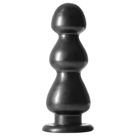 Blush Jet - dildo s přísavkou a perlami - černý