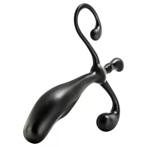 Anal Adventures - anální dildo na prostatu - černé