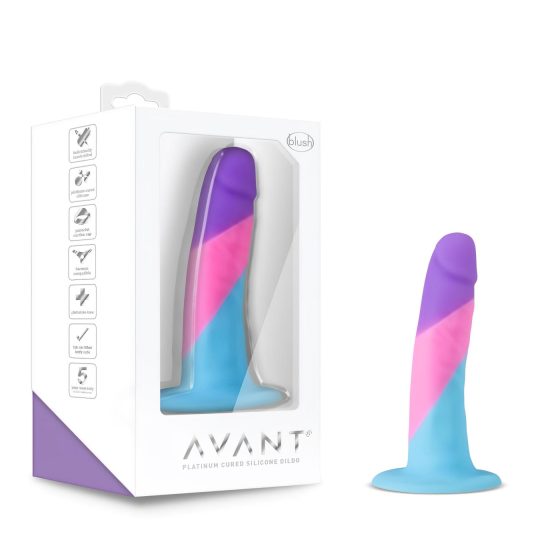Avant Vision of Love - barevné dildo s přísavkou