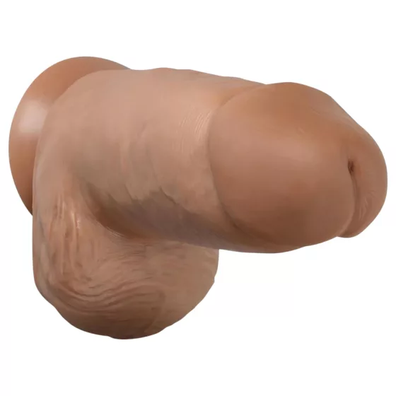Blush Chub - realistické dildo s přísavkou - 18 cm - přírodní barva