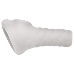   Perfect Fit Breeder - otevřený návlek na penis (10 cm) - bílý