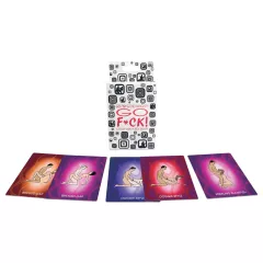 GO F*CK - erotické karty Kama Sutra - 52 kusů