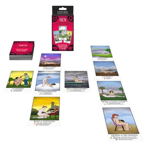 Kheper Games - erotické tarotové karty - sexuální polohy
