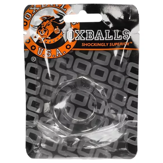 OXBALLS - extra silný erekční kroužek - transparentní