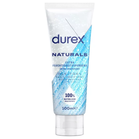 Durex Natural - lubrikační gel na vodní bázi - hydratační - 100 ml