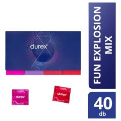   Durex Zábavná Exploze - diskrétní balení kondomů (40 ks)