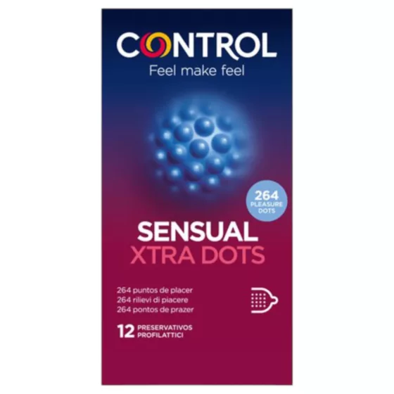 Control - kondomy extra nopkované - 12 ks