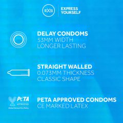 EXS Delay - latexový kondom (144 ks)
