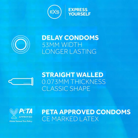 EXS Delay - latexový kondom (144 ks)
