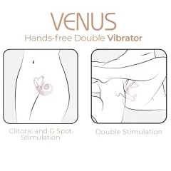  Adrien Lastic Venus - vibrátor na G-bod a klitoris - růžový