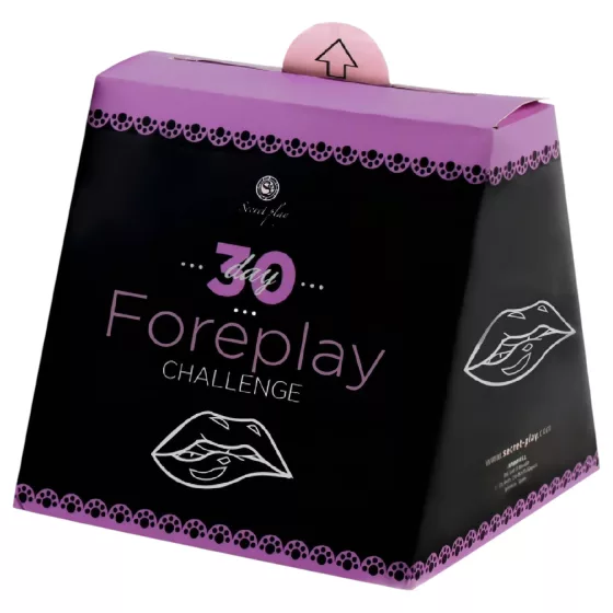 Secret Play 30denní předehrová výzva - karetní hra s výzvami k předehře (anglicky, španělsky)