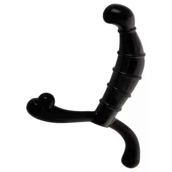 Addicted Toys - masér prostaty a hráze (černý) - 11,3 cm