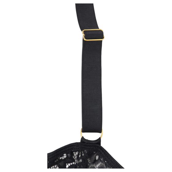 Subblime - vzorované body se saténovým páskem (černé)