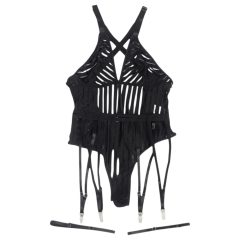 Subblime 954147 - pruhovaný body set - (černý)
