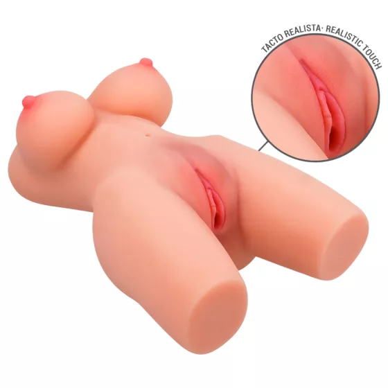 Intense Deep Touch Jesse - realistický torzo masturbátor - přírodní barva