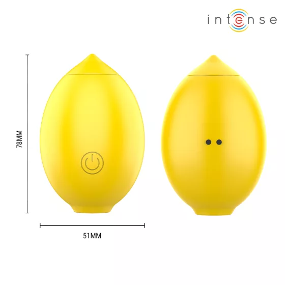 Intense Moni - stimulátor klitorisu s tlakujícími vlnami (žlutý)