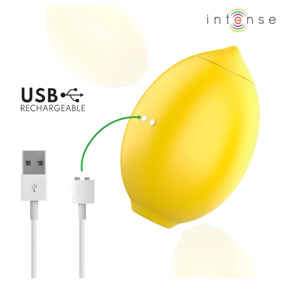 Intense Moni - stimulátor klitorisu s tlakujícími vlnami (žlutý)