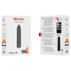Oninder - Vibrátor ovládaný aplikací (černý)