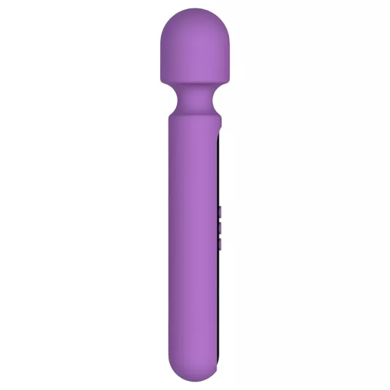 Engily Ross Aura - vibrátor na masáž - dobíjecí, digitální, fialový