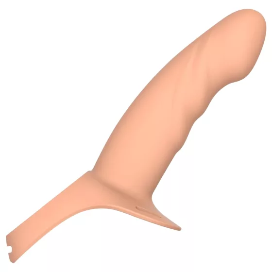 Action StrapOn S - připínací duté dildo (tělové barvy)