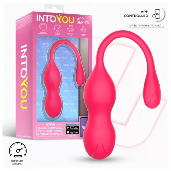 INTOYOU - kegel kuličky duo - chytré, vibrační - růžové
