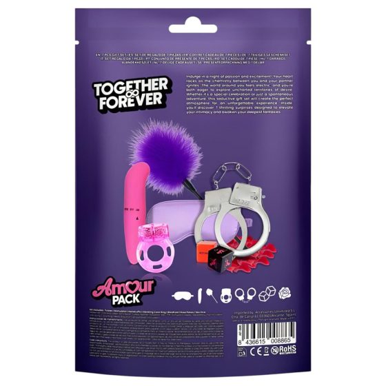 Amour Pack Together - sada pro začátečníky s vibrátorem - 7 dílů