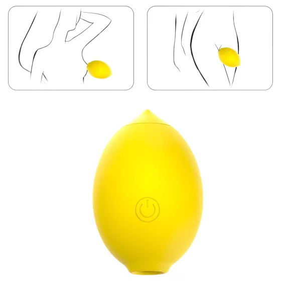 Engily Ross Lemon - vlnitý stimulátor klitorisu s citronem (žlutý)