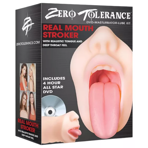 Zero Tolerance - realistická umělá ústa (přírodní)