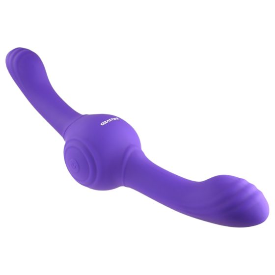 Evolved Naše Gyro Vibe - akumulátorový dvojitý vibrátor (fialový)