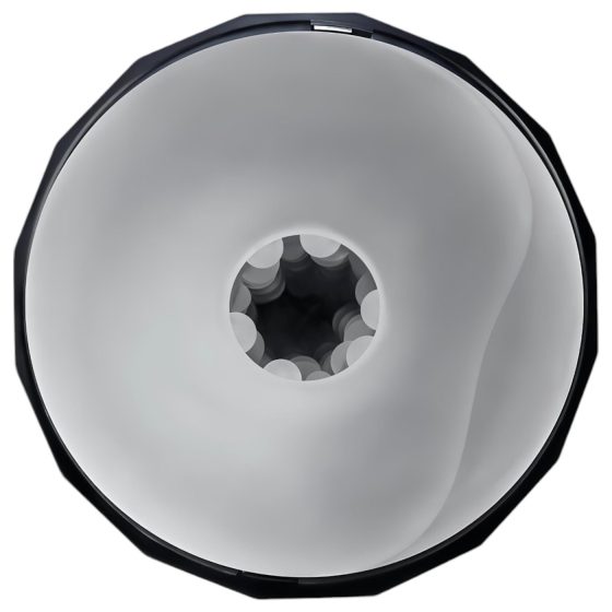 Playboy Solo Stroker - akumulátorový stimulační masturbátor (černý)