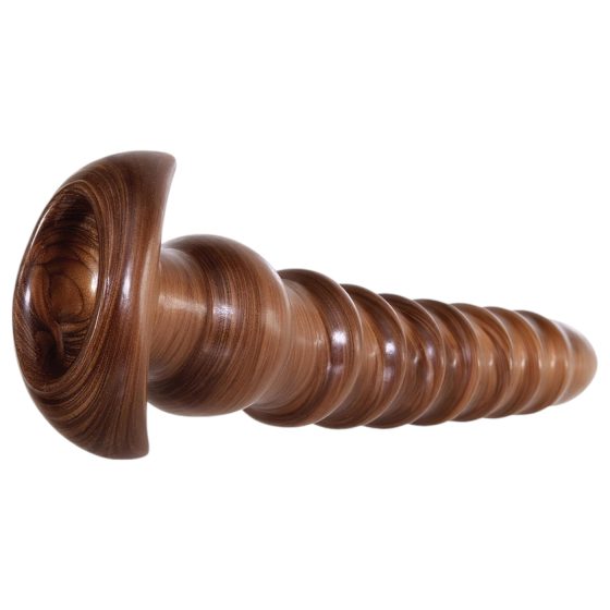 Evolved Twisted Love - anální dildo sada (dřevěný vzhled)