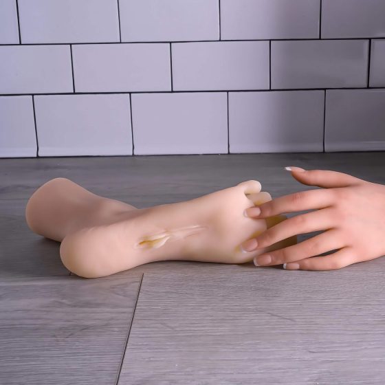 Zero Tolerance - masturbátor ve tvaru chodidla - umělá vagína - tělová barva