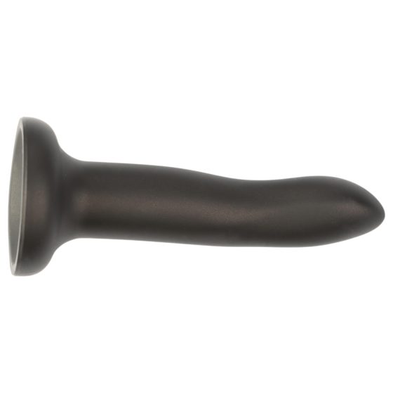Sei Mio - připínací dildo s postrojem - 15 cm (černá)