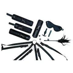 Sei Mio - bondage sada k posteli - černá