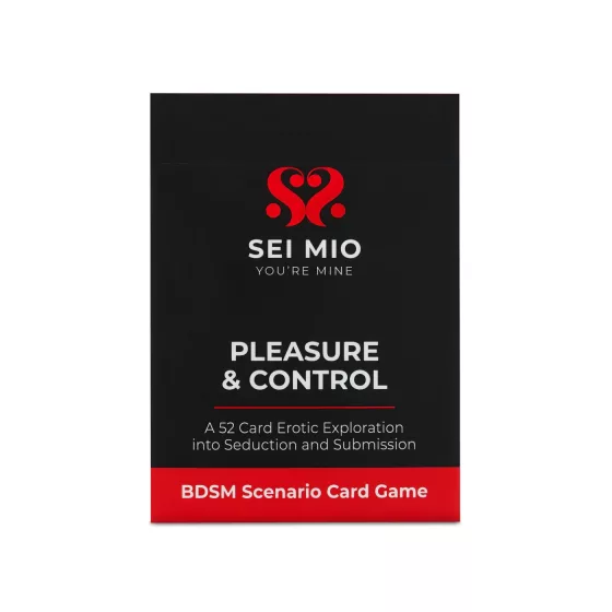 Sei Mio Pleasure & Control - BDSM karetní hra (52 karet)