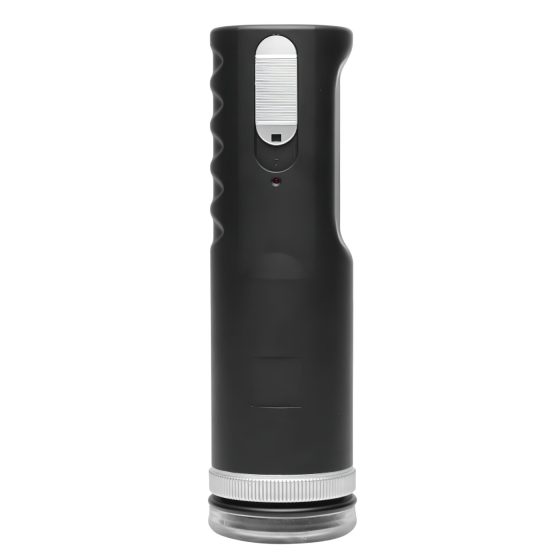 / Master-Bot - pohyblivý měkký trnový ústní masturbátor (černý)