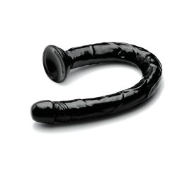 Hosed Anal Snake 19 - přísavkový anální dildo (černý)