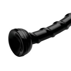   Hadice Spirálová Tenká Anální Hračka 18 - černé anální dildo