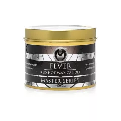   XR Brands - Fever - parafínová tělová svíčka (červená, 120 g)