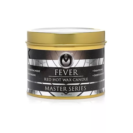 XR Brands - Fever - parafínová tělová svíčka (červená, 120 g)