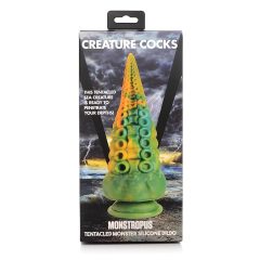 Creature Cocks Monstropus - dildo - 22 cm (žlutá)