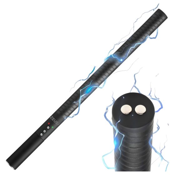Zeus - dobíjecí elektro sex hůlka (černá)