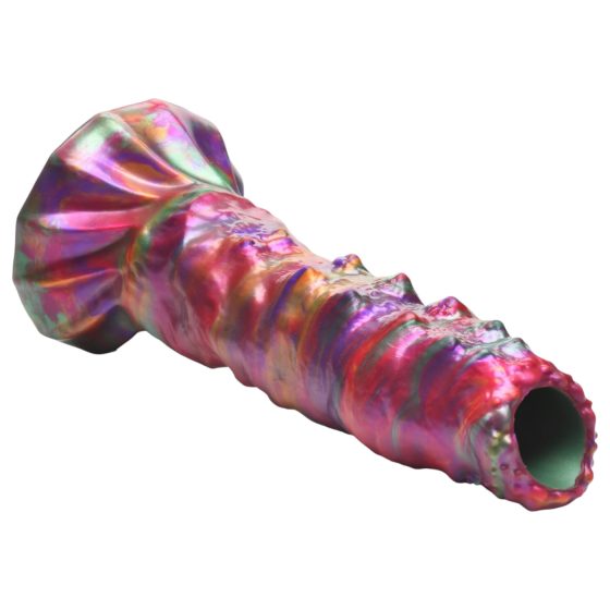 Larvy Creature Cocks - mimozemský ovipozitor dildo (duhové)