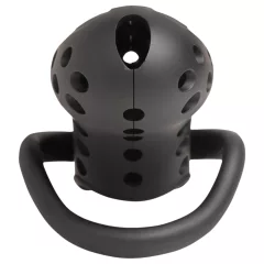   Master Series Lock Down - ventilační penisová klec (černá)